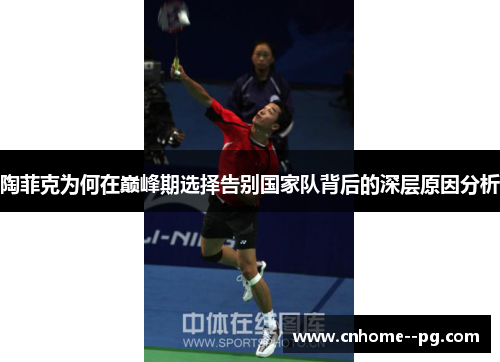 陶菲克为何在巅峰期选择告别国家队背后的深层原因分析 陶菲克为何在巅峰期选择告别国家队背后的深层原因分析